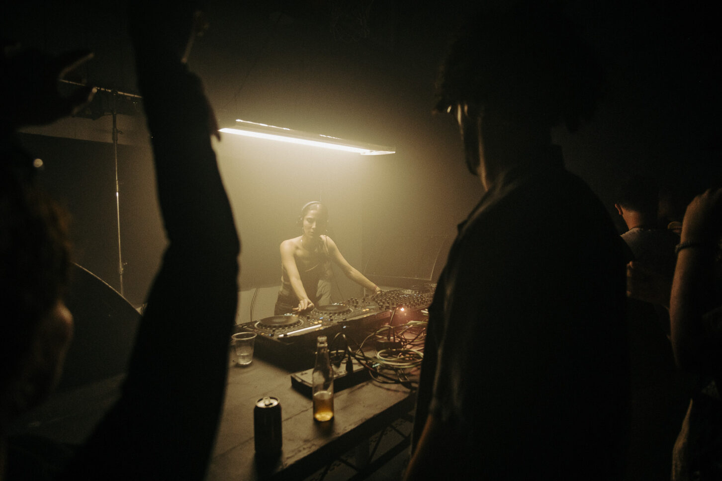 Aurora Halal performing at Sustain-Release.